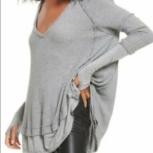 Free People Laguna Tunic Grey